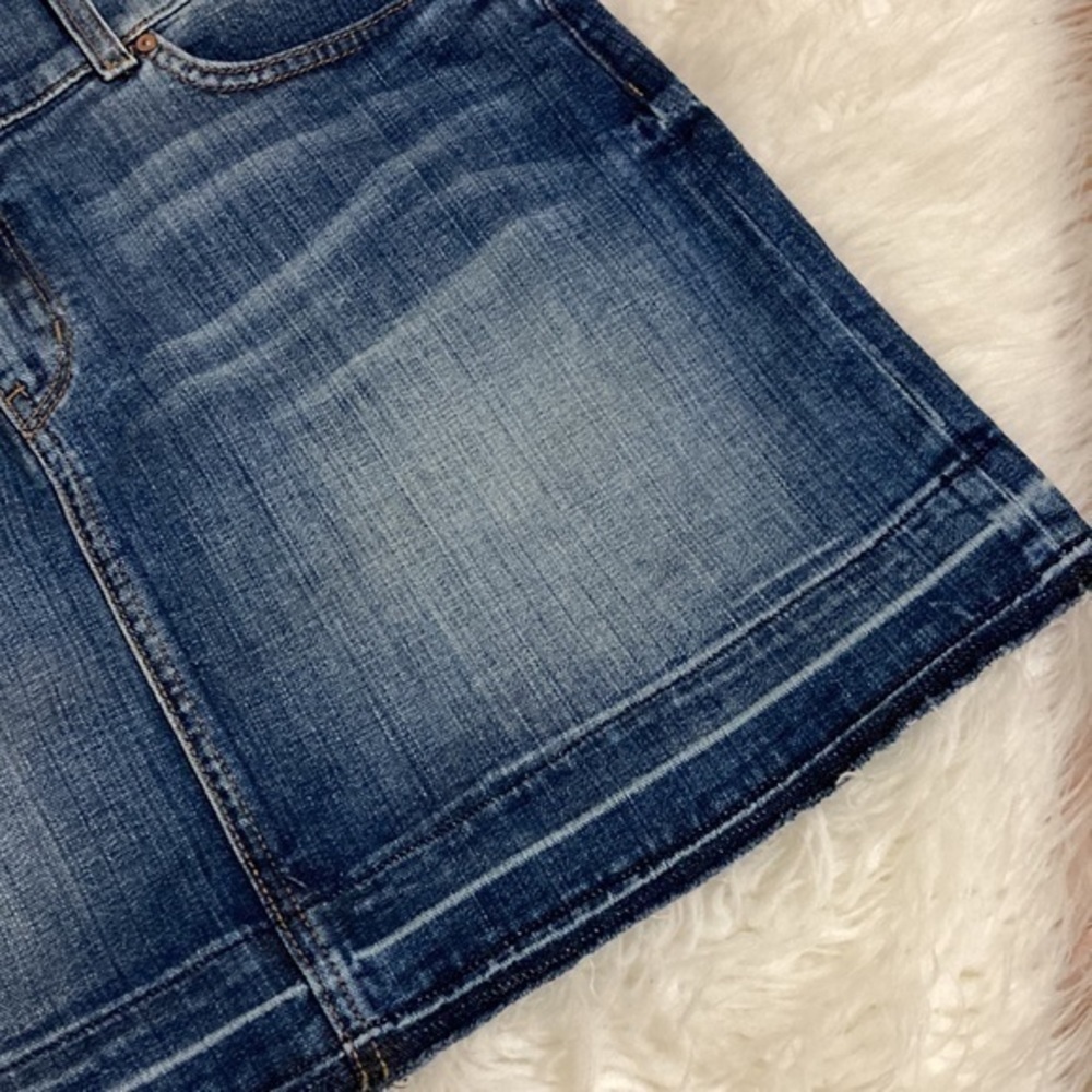Principle Denim NWT The Carefree mid thigh jean skirt Sz32 - Picture 8 of 13